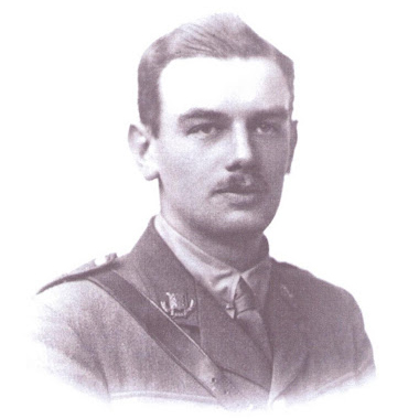 Photographic portrait of William Walter Busby man in military uniform