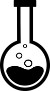 A clip art image of a test tube 