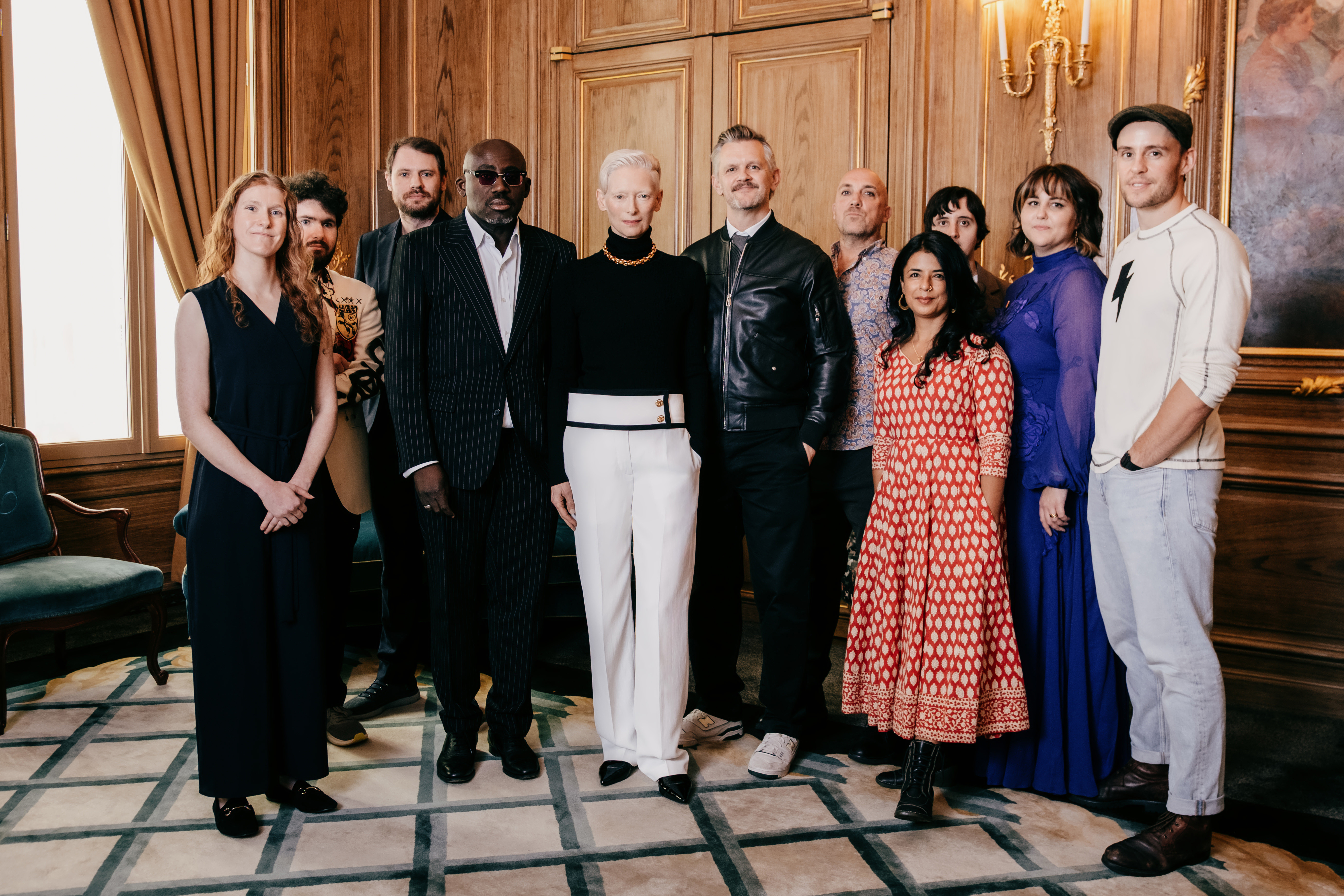 Oscar-winning actor Tilda Swinton presents the winners of the BFI & Chanel Filmmaker Awards 2025 Courtesy of Oliver Holms