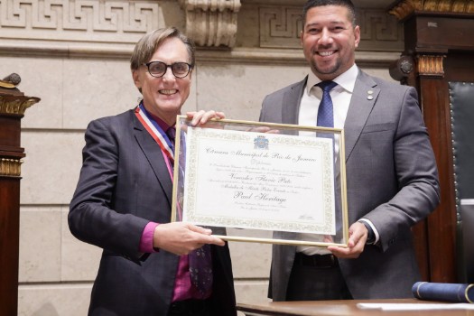 Professor Paul Heritage awarded Rio de Janeiro&rsquo;s highest civic honour 