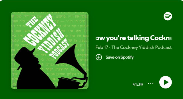 Exploring London&rsquo;s forgotten Cockney Yiddish culture