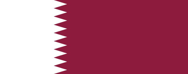 Flag for Qatar