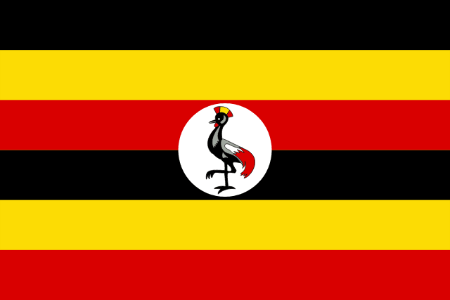 Flag for Uganda