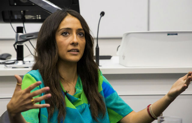 A photograph of the author Maya Goodfellow