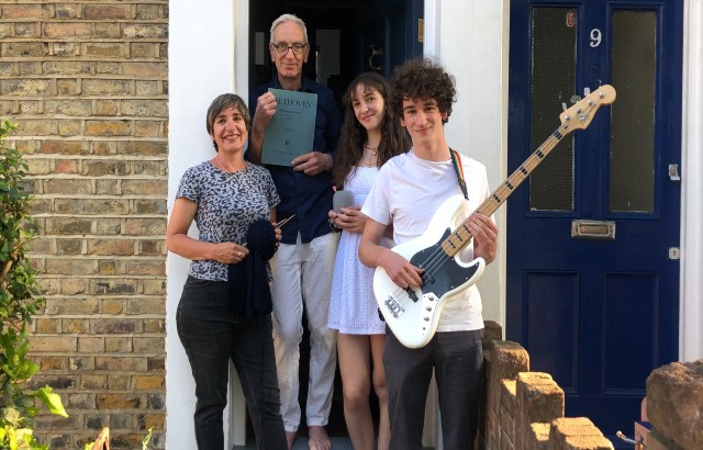 For Flo and Jon, lockdown was an opportunity to spend time with their teenage children