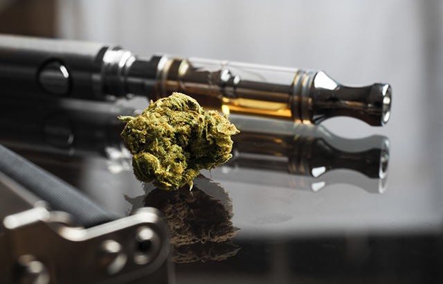 Researchers at Queen Mary University of London have identified a possible link between cannabis use and structural changes to heart. Credit: KG Design/Shutterstock.com 