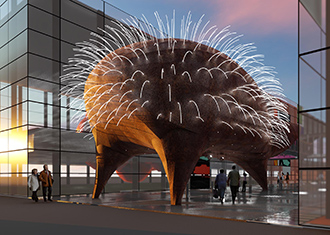 Artist's impression of Neuron Pod