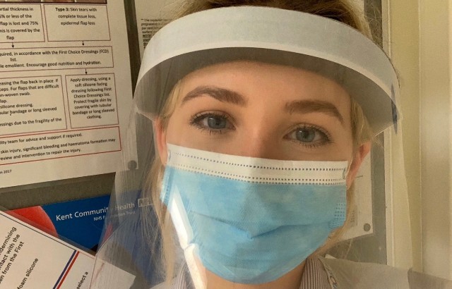 Fourth year dentistry student Tallulah Hall