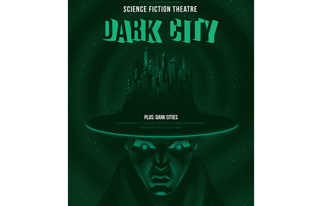 The poster for 'Dark Cities', one of the festival's events