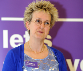 QM's Joy Hinson speaks at the launch of the Mayor’s Higher Education Award