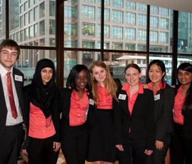 Members of QM SIFE at the SIFE UK National Competition 2012 