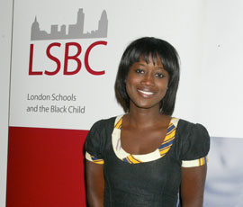 Award winner Nanayaa Hughes-Brittain