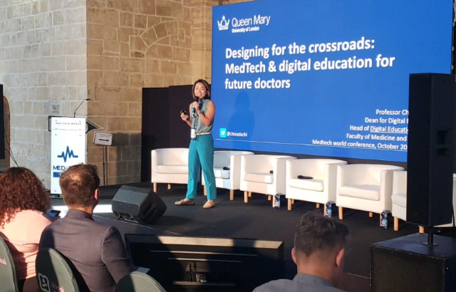 Professor Chie Adachi Keynote Session at the Med-Tech awards