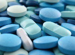 Blue pills. Credit: iStock.com