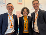 (L-R) Liam Loftus, Deirdre Costigan MP, Dr John Ford at Evidence Week 2025