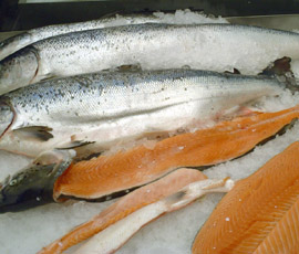 Omega-3 fatty acids are found in oily fish such as salmon