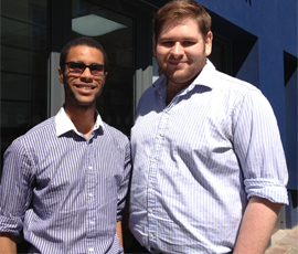 Samson Williams (Left) and Cam Stocks