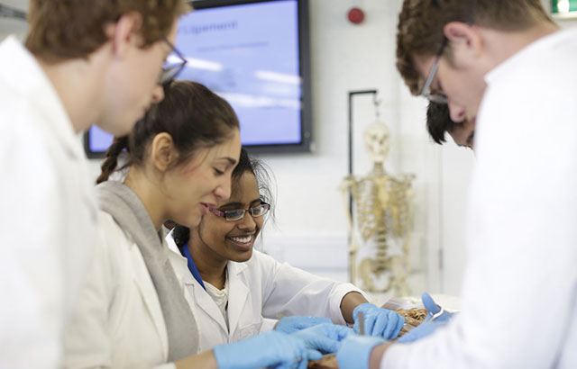 QMUL medical students
