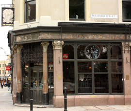 The Ten Bells pub - TV chef Jamie Oliver's great great grandfather was a landlord in the 1880s