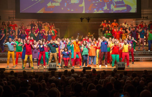 Pink Singers. Photo: Jess Rowbottom / Hotfox Media