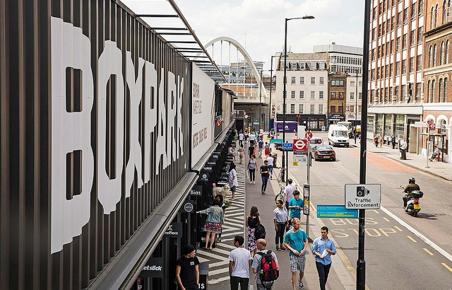 Shoreditch area, East London