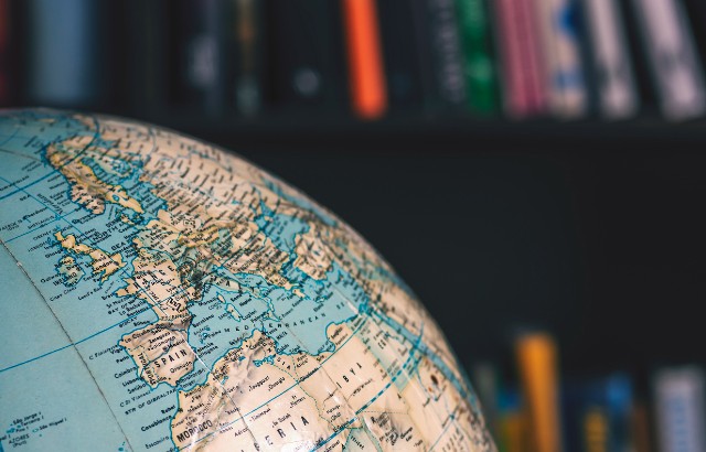 Image of a globe. Credit: iStock.com/Stefan_Alfonso