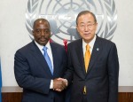 Ban Ki-moon and Joseph Kabila