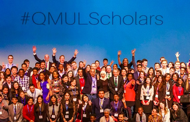Over 180 scholars attended the Queen Mary International Scholars Reception