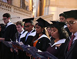 Students at the Malta graduation small image