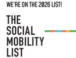 The social mobility list badge