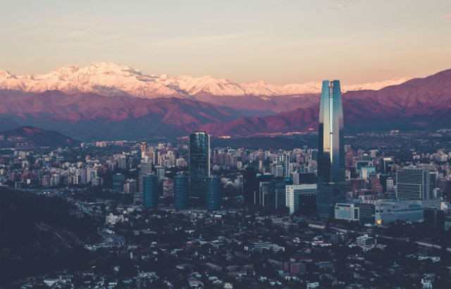 Queen Mary visited Santiago as part of a nine-day trip to Latin America