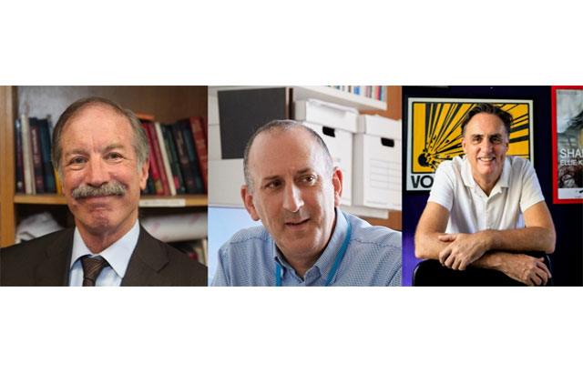 Professors Jack Cuzick, Peter Sasieni and Paul Heritage