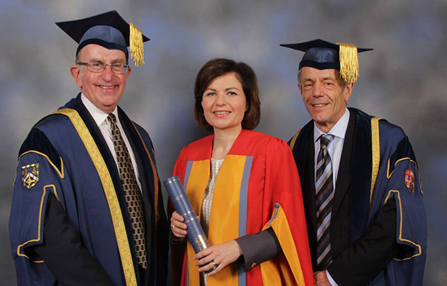 L-R: (Sir Nicholas Montagu) (Jane Hill) (Simon Gaskell)
