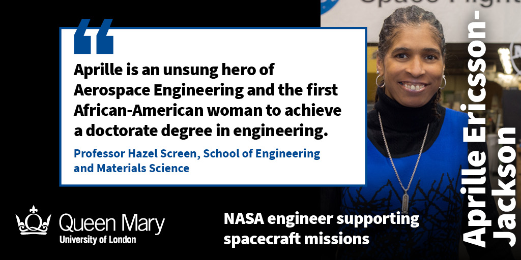 Black History Month People Profile Aprille Ericcson Jackson