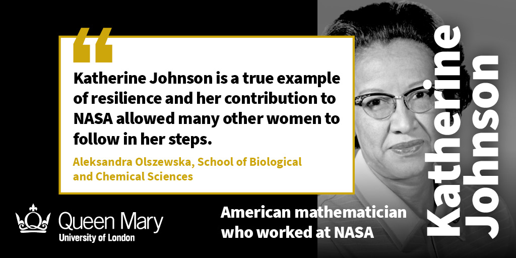 Black History Month People Profile Katherine Johnson