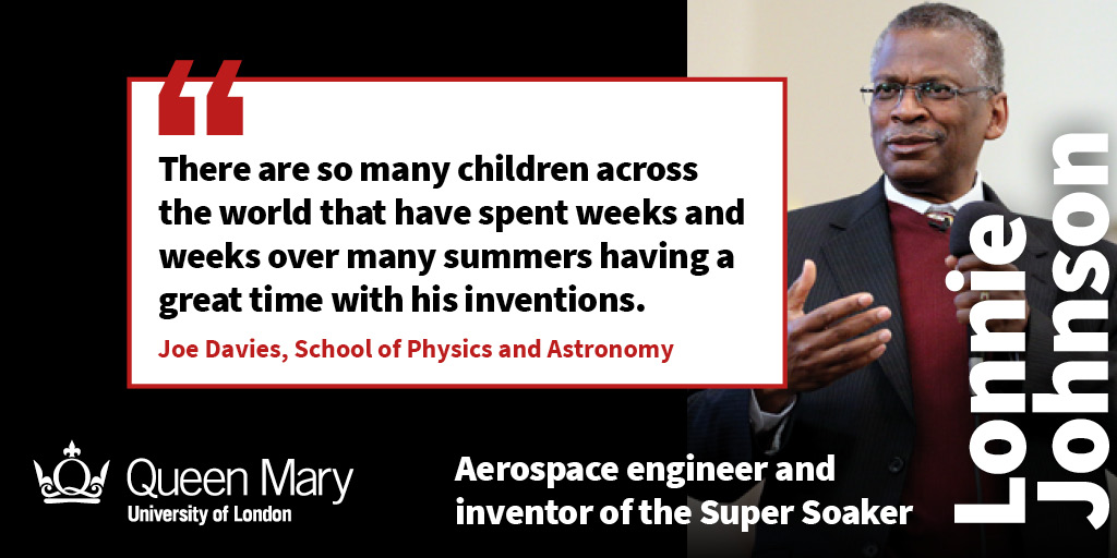 Black History Month People Profile Lonnie Johnson