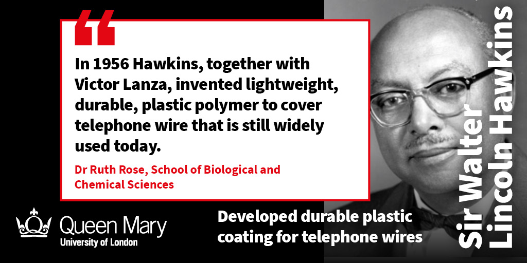 Black History Month People Profile Sir Walter Lincoln Hawkins