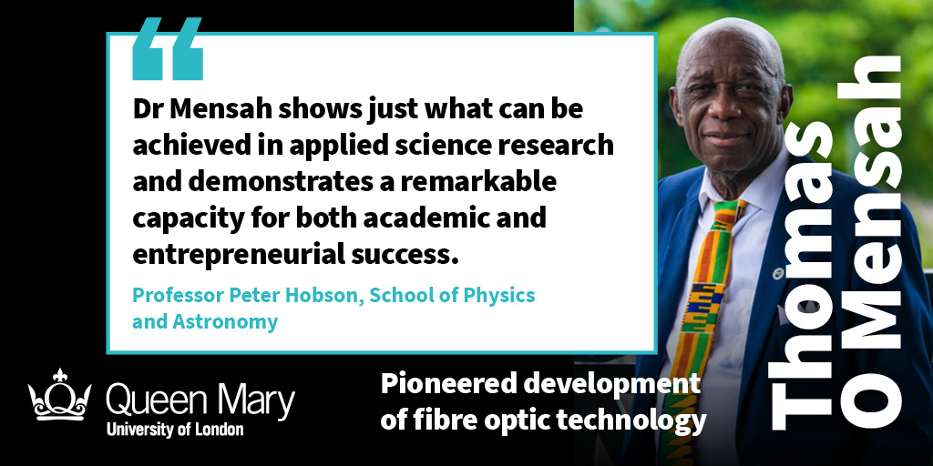 Black History Month People Profile Thomas O Mensah