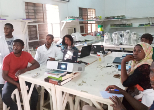 Members of the Drosophila Laboratory, University of Ibadan, Nigeria participating. Credit: DrosAfrica