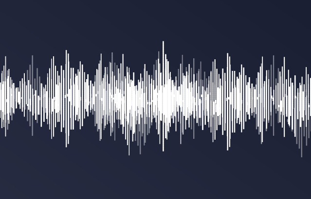 Image of a soundwave. Credit: Ali Kahfi/iStock.com