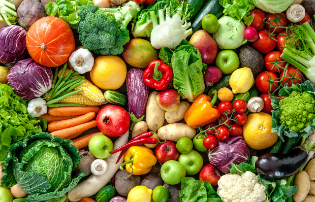 Fresh fruit and vegetables. Credit:iStock.com/AlexRaths
