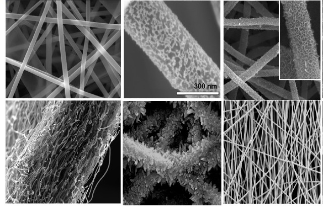 Electrospun microfibres. Credit: Ana Sobrido/Michael Thielke