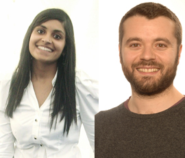 Iffat Patel and Dr Julien Gautrot