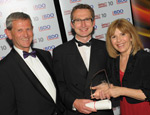 (L-R) Prof David Secher (PraxisUnico Chairman), Graeme Brown (Queen Mary Innovation), Maggie Philbin