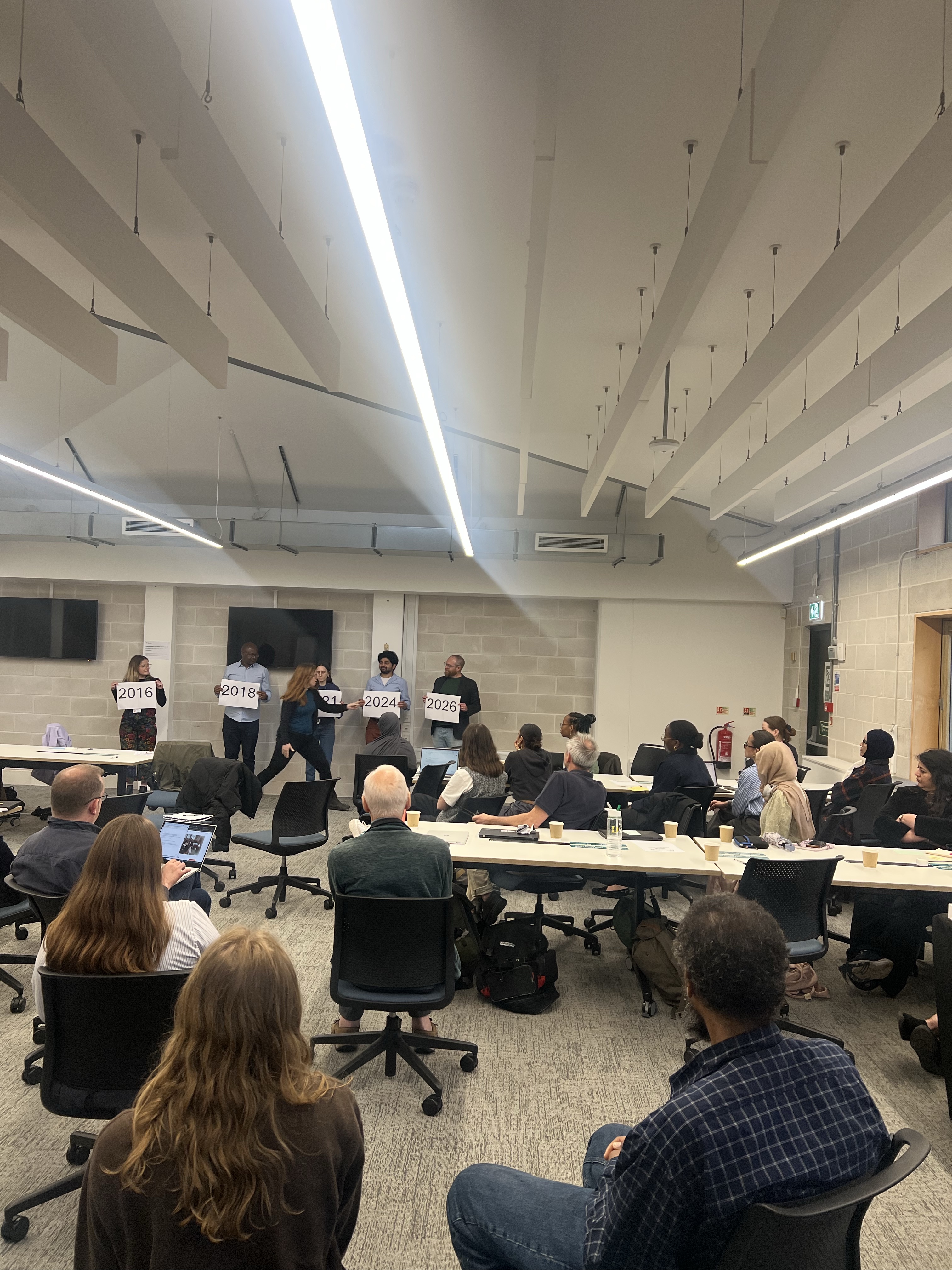 Presentations at the annual East London Research Network and TELCO meeting