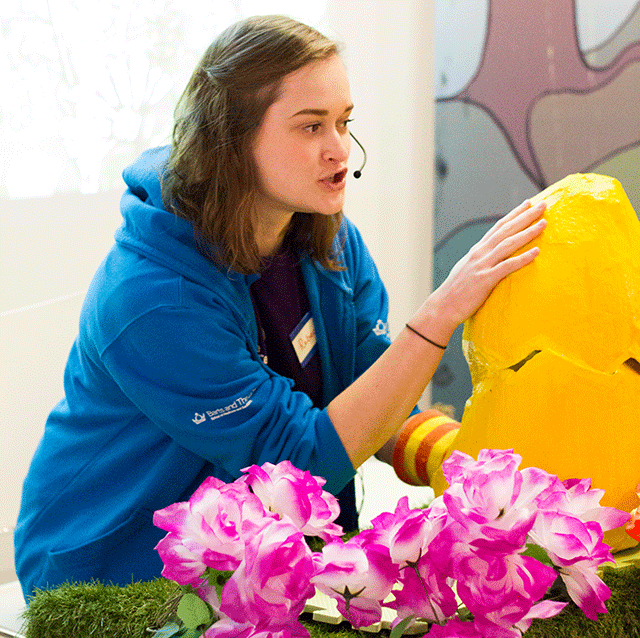 Centre of the Cell using puppets to explain genetics