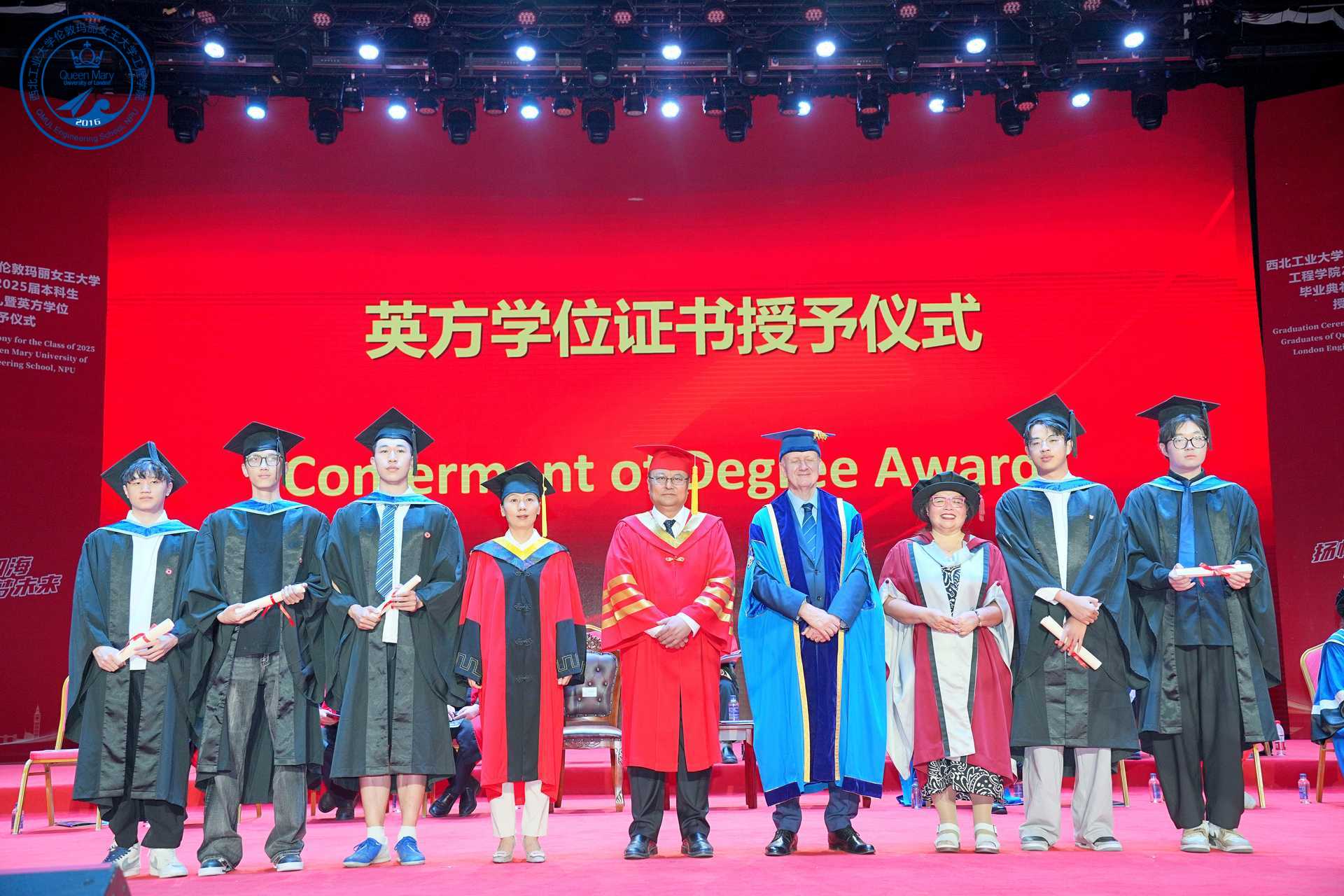 Student graduation at Northwestern Polytechnical University (NPU) in Xi’an.