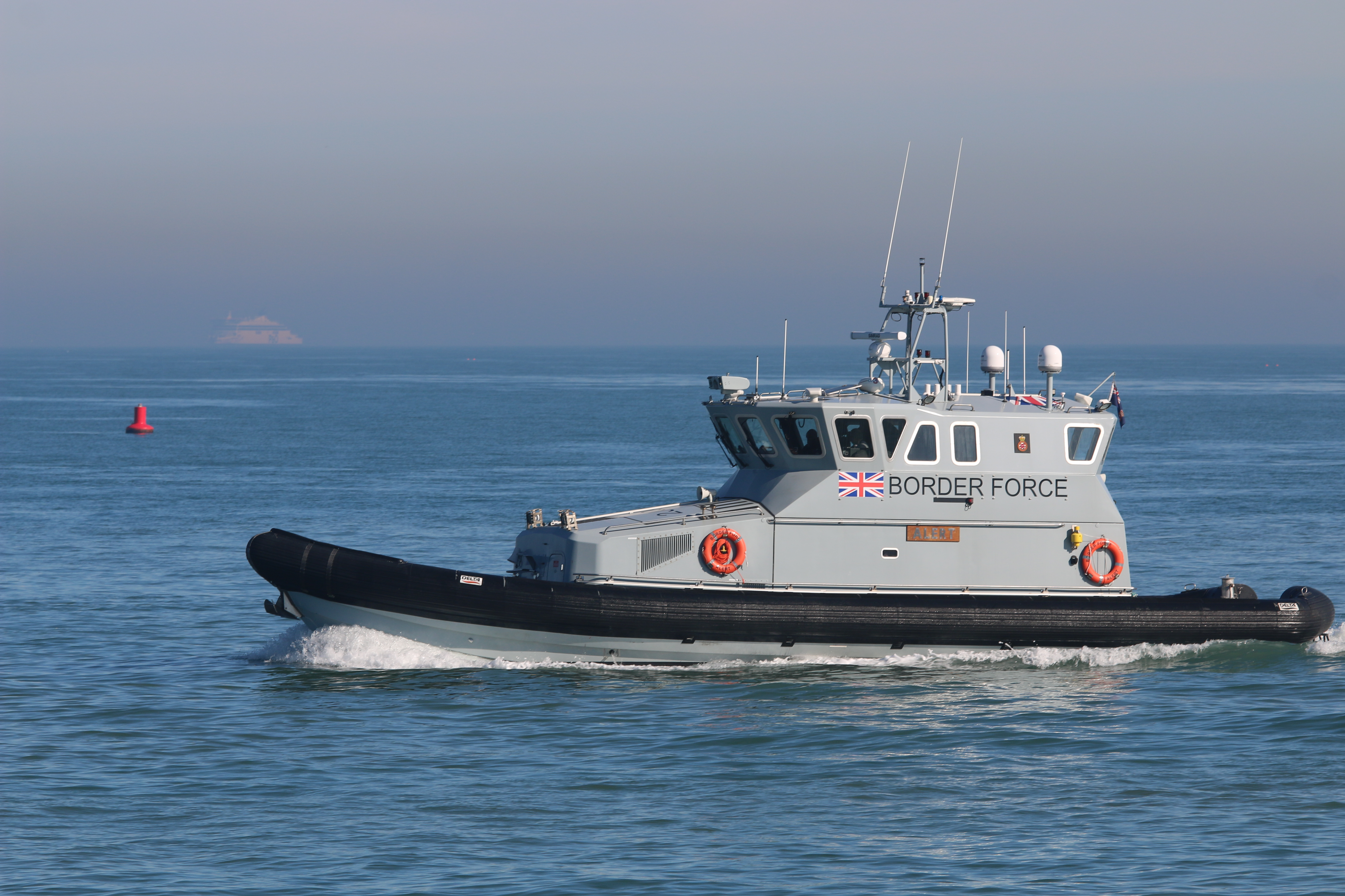 UK Border Force Boat 