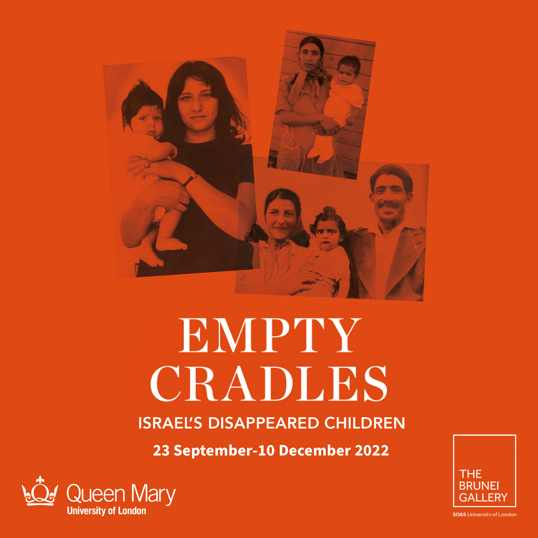 Exhibition- Empty Cradles: Israel&rsquo;s Disappeared Children