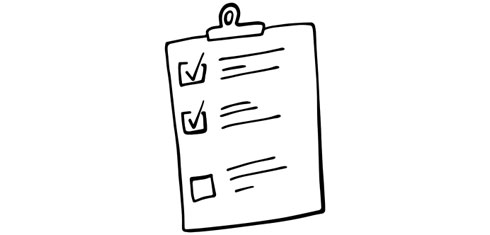 An illustration of a laptop with communication icons pointing towards it